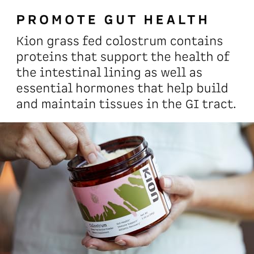 Kion Colostrum | Grass-Fed Bovine | Gut Health and Immune Support | 30 Servings Kion Au supplements