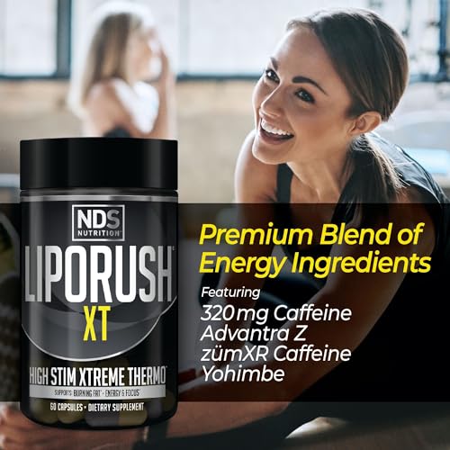 LIPORUSH NDS Nutrition XT - Super Concentrated Thermogenic with L-Carnitine & Teacrine LIPORUSH Au supplements
