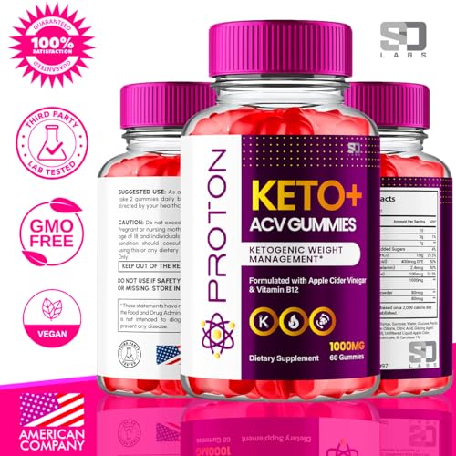 Proton Keto ACV Gummies Advanced Weight Loss 1000 MG, Proton Keto ACV Gummies S.O Labs Au supplements