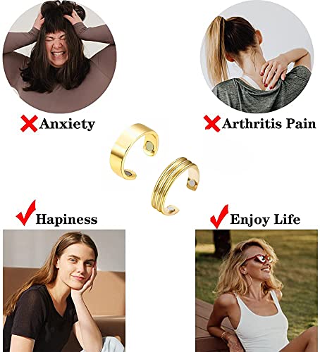 CSIYANJRY99 2-4PCS Lymphatic Drainage Ring for Women Men,Lymph Detox Ring Therapy CSIYANJRY99 Au supplements