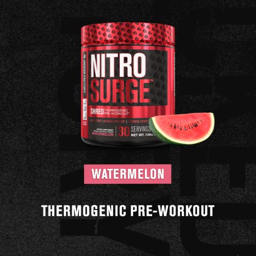 Jacked Factory NITROSURGE Shred Pre Workout Supplement - Energy Booster, Instant Jacked Factory Au supplements
