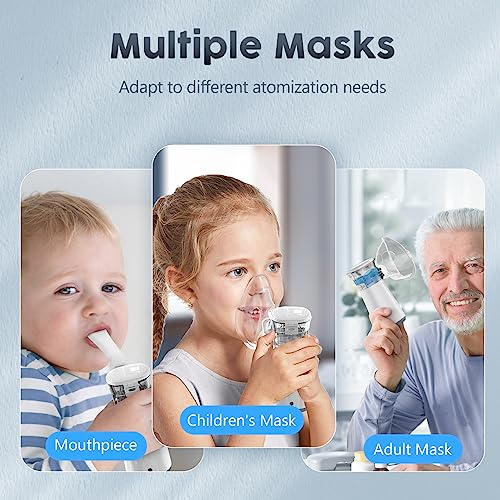 Compact Portable Nebulizer, Mesh Nebulizer, auto-Cleaning Handheld Nebulizer Dornvap Au supplements