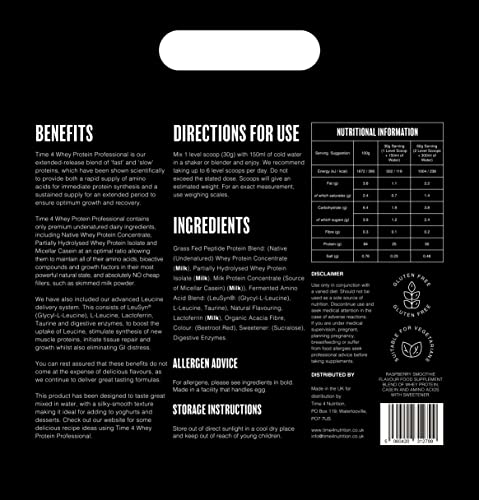 Time 4 Whey Protein Professional Time Release Grass Fed Native Whey Protein Powder Time 4 Nutrition Au supplements