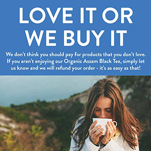 FGO Organic Assam Tea, Eco-Conscious Tea Bags, 100 Count, Packaging May Vary FGOUS supplements