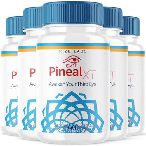(5 Pack) Pineal XT, Official Pineal XT Gold Supplement Premium Blend to Awaken rize labsAU supplements