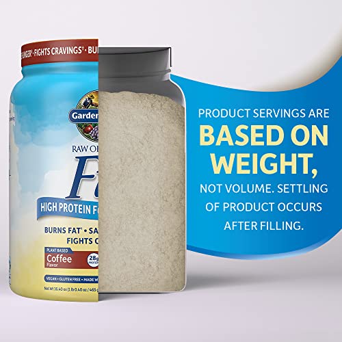 Garden of Life Raw Organic Fit Vegan Protein Powder Coffee, 28g Plant Based Protein Garden of Life Au supplements
