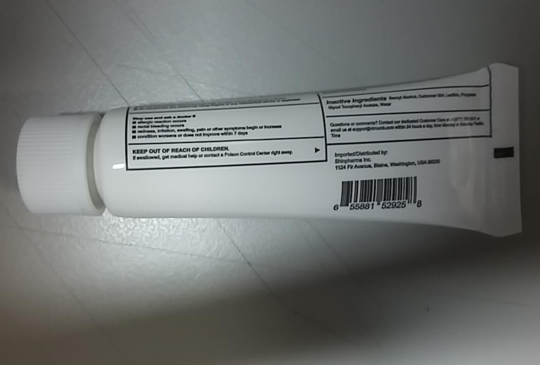 Dr. Numb 5% Lidocaine Numbing Cream, Nonprescription Maximum Strength Topical Anesthetic Cream - Temporary Relief of Pain, Itch, Discomfort for Hemorrhoid and Anorectal Uses - 10g Pack of 1 Dr. Numb Au supplements