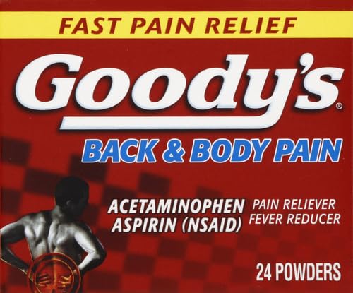 Goody's Back and Body Pain Relief Powder, 24 ct (Pack of 4) Goody's Au supplements