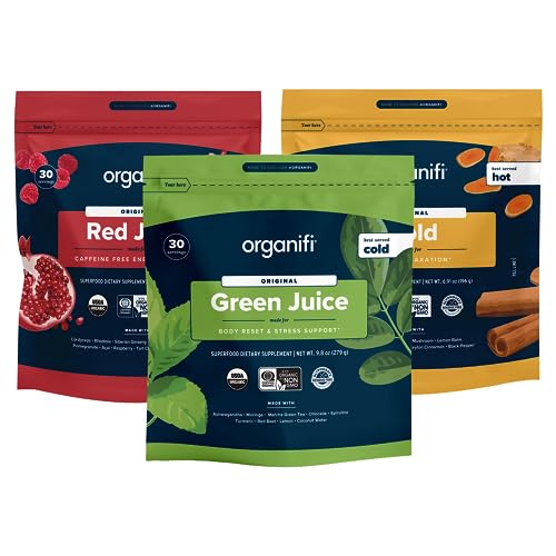Organifi Sunrise to Sunset Power Box (9.5 Oz. Each) - Organic Superfood Powder Organifi Au supplements