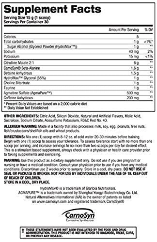 Top Secret Nutrition Pump Igniter Black, Fruit Punch, 30 Serving Top Secret Nutrition Au supplements