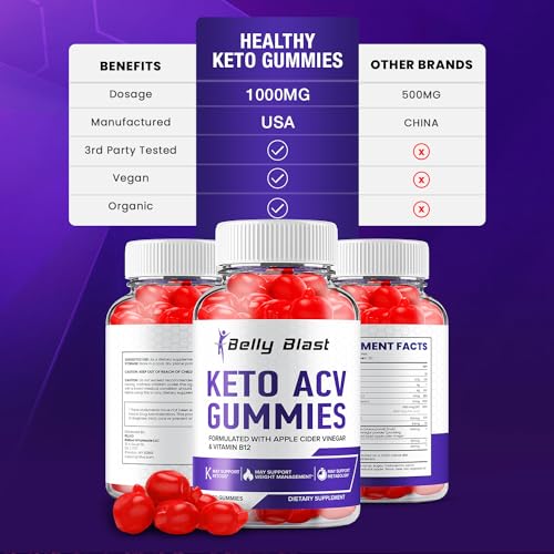 (2 Pack) Belly Blast Keto ACV Gummies - Keto Belly Blast ACV Advanced Formula Belly Blast RillvoUS supplements