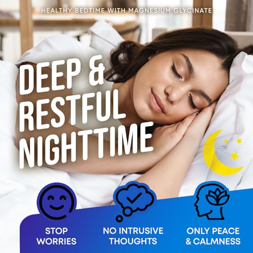 Magnesium Glycinate 500MG - Magnesium for Sleep - High Absorption Chelated Magnesiu JOYLI Nutrition Au supplements