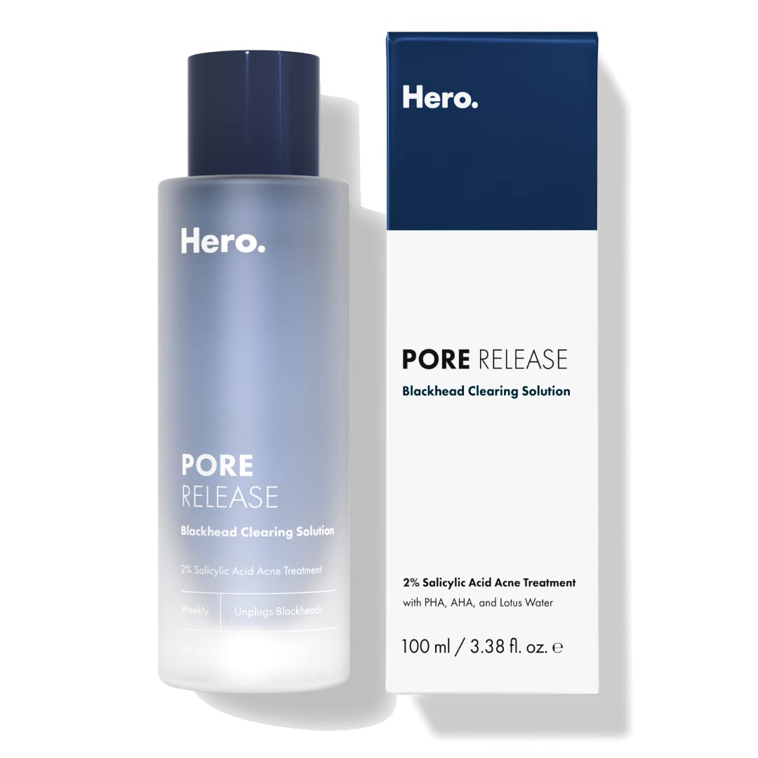 Hero Cosmetics Pore Release Blackhead Clearing Solution - Exfoliating Toner Featuring BHA HERO COSMETICS Au supplements