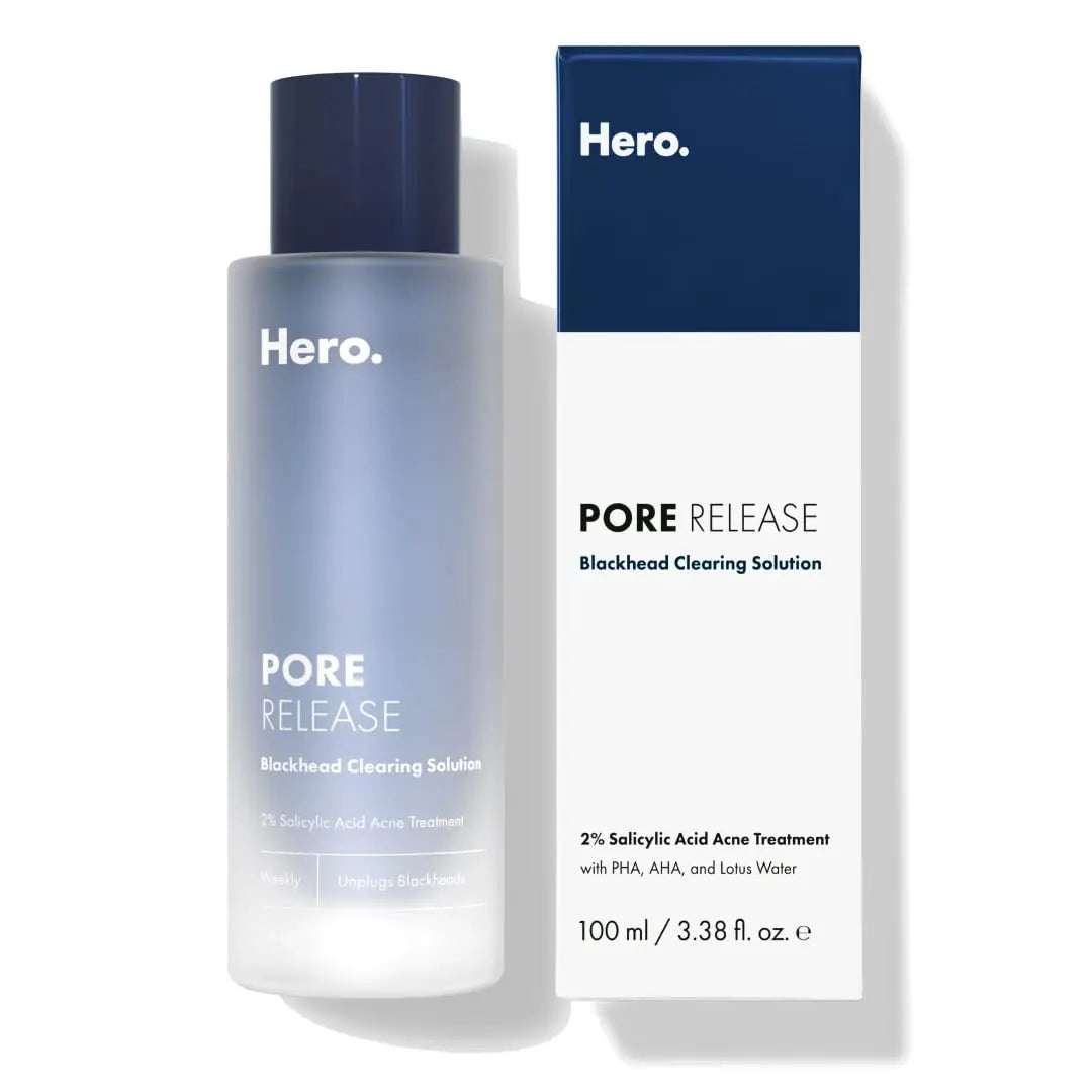 Hero Cosmetics Pore Release Blackhead Clearing Solution - Exfoliating Toner Featuring BHA HERO COSMETICS uk supplements