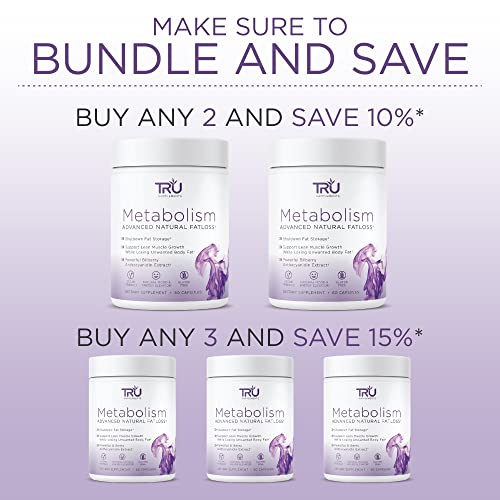 TRU Metabolism, Advanced Fat Loss, Fight Cravings, Boost Mood, No Jitters or Crash TRU Supplements Au supplements