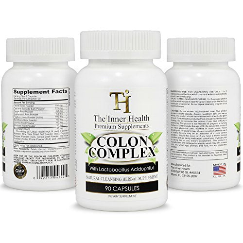 The Inner Health Colon & Gut Cleanse Detox Formula - Supporting Gut Health, Purification The Inner Health Au supplements