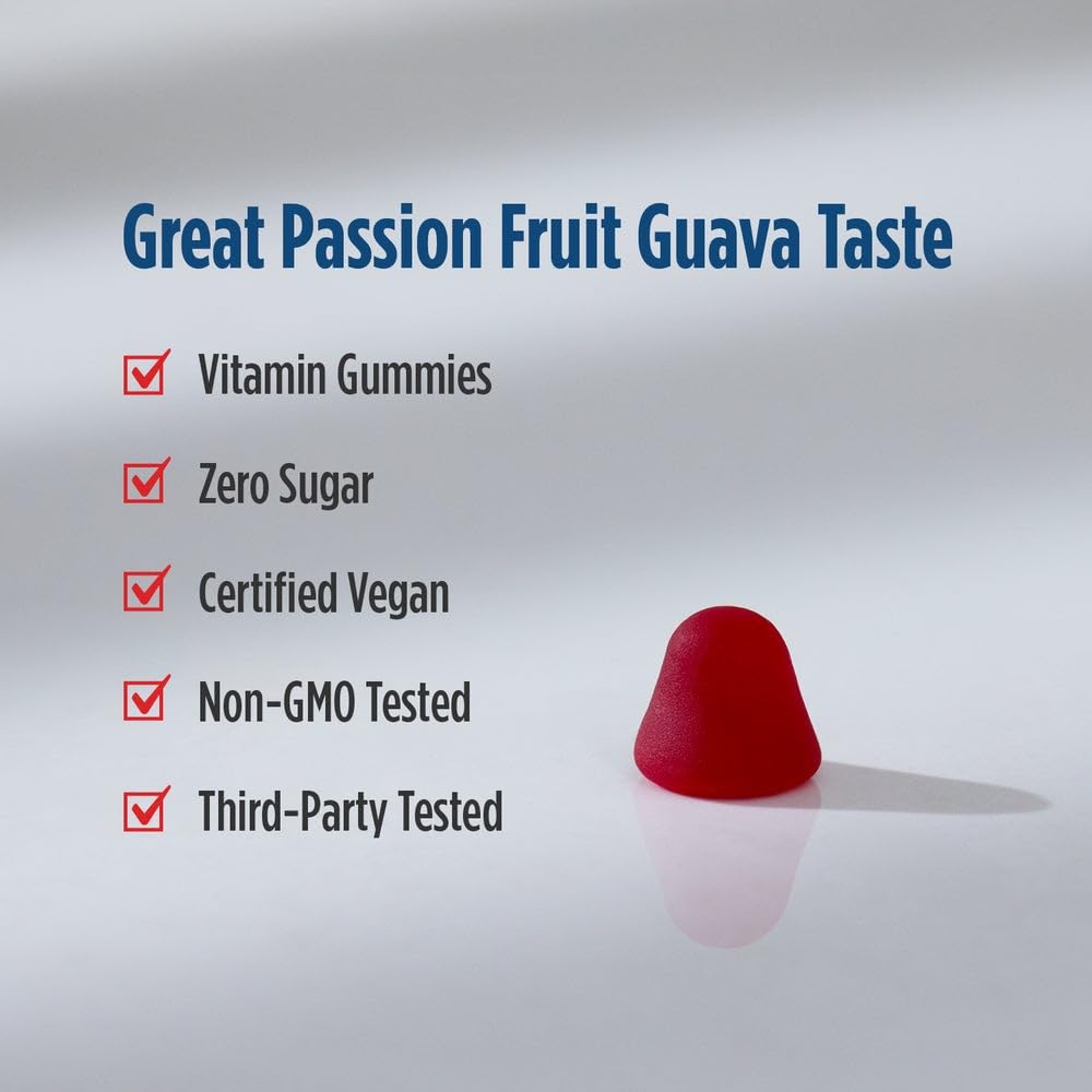 Nordic Naturals Zero Sugar Vitamin B12 Gummies - 2000 mcg Vitamin B12 per Gummy, Passion Fruit Guava Flavor - 30 Gummies, Essential Nutrient Support for Energy Production and Brain Health, 30 Servings Nordic Naturals Au supplements