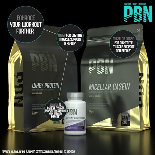 PBN - Premium Body Nutrition Micellar Casein Vanilla 1kg Pouch Premium Body Nutrition Au supplements