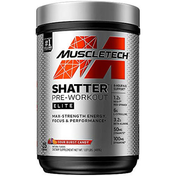 Pre Workout for Men & Women | MuscleTech Shatter Elite Pre-Workout | Preworkout MuscleTech Au supplements