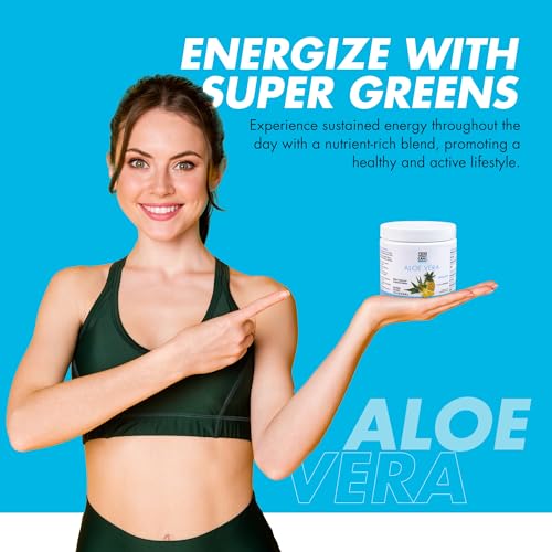 Yes You Can! Organic Aloe Vera Drink Mix - Super Greens Powder - Energy Drink Powder Yes You Can! Au supplements