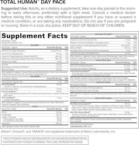 ONNIT Total Human Adult Multivitamin Dietary Supplement Comprehensive Capsule Packs with Day and Night Support ONNIT Au supplements