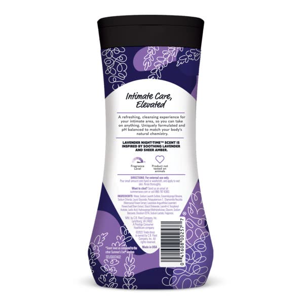 Summer's Eve Night-Time Cleansing Wash, Lavender, 12 Fl Oz (Pack of 3) Summer's Eve Au supplements