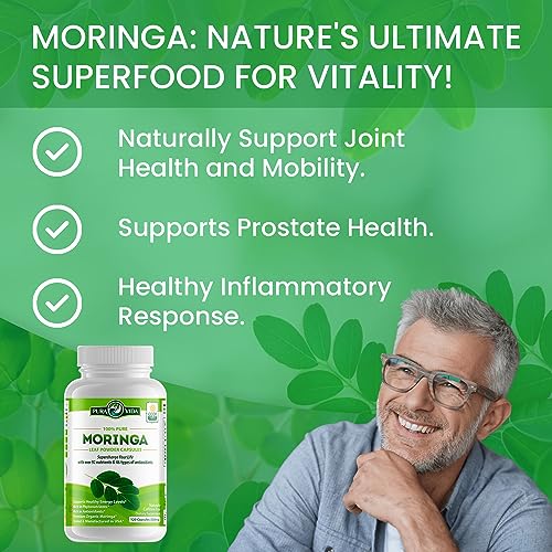 PURA VIDA Moringa Capsules Single Origin Moringa Powder Organic. Moringa Leaf PURA VIDA MORINGA Au supplements