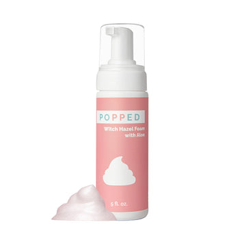 POPPED Witch Hazel Foam with Aloe (5 fl oz) | Perineal Healing Foam for Postpartum Care | Relieves Pain, Hemorrhoids, and Swelling After Birth | Postpartum Essential POPPED Au supplements