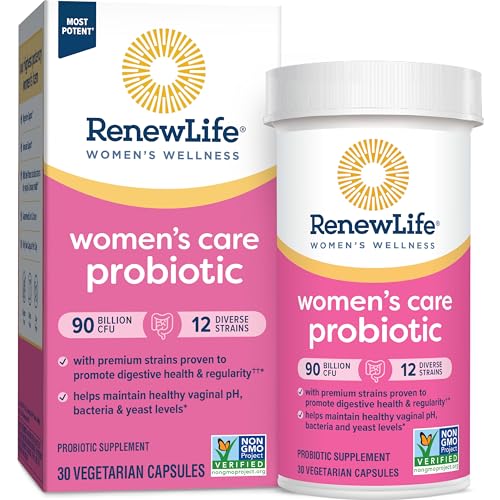 Renew Life Women's Probiotic Capsules, Supports Vaginal, Urinary, Digestive and Immune Renew Life Au supplements