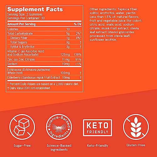 Bulletproof Sugar-Free Orange Strawberry Vitamins A+D+K Gummies, 60 Count, Keto Bulletproof Au supplements