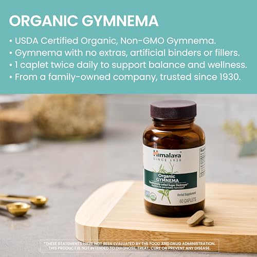 Himalaya Organic Gymnema Herbal Supplement for Weight Management, USDA Certified Himalaya Au supplements