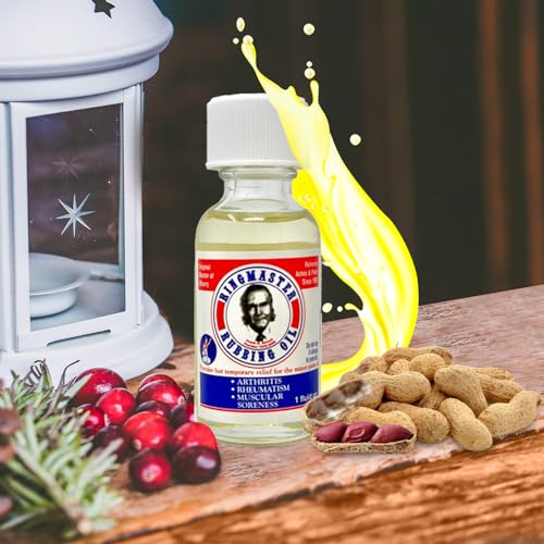 Ringmaster Rubbing Oil Pain Relief Since 1950 Made in USA for Arthritis, Rheumatism, Muscular Joint Soreness (1 oz) Ringmaster Rubbing Oil Au supplements