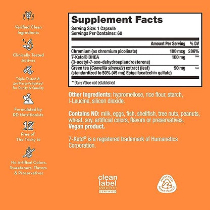 HUM Ripped Rooster - Natural Green Tea Supplement to Boost Metabolism, Control Cravings HUMUS supplements