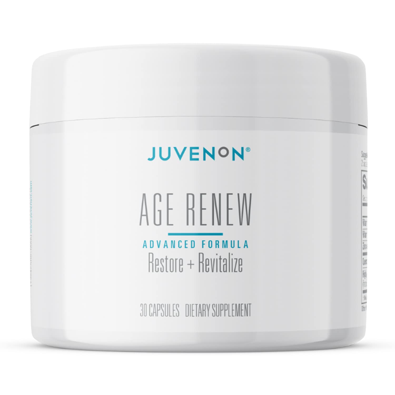 Juvenon AgeRenew Beta Glucan Anti Aging Immunity Support Supplement, Beta Glucan with Zinc Quercetin for Immune Defense Boost Juvenon Au supplements