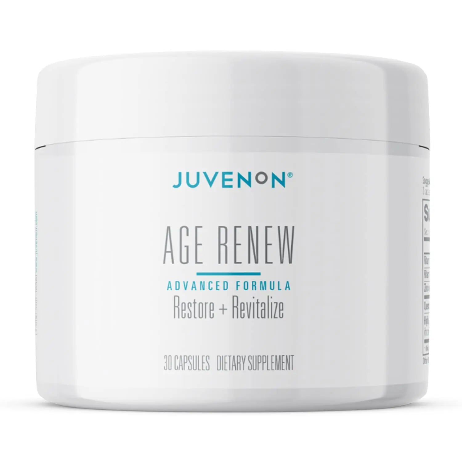 Juvenon AgeRenew Beta Glucan Anti Aging Immunity Support Supplement, Beta Glucan with Zinc Quercetin for Immune Defense Boost Juvenon Au supplements