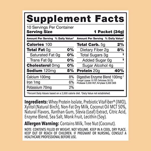 Clean Simple Eats Coconut Cream Whey Protein Powder, Natural Sweetened and Cold Clean Simple Eats Au supplements