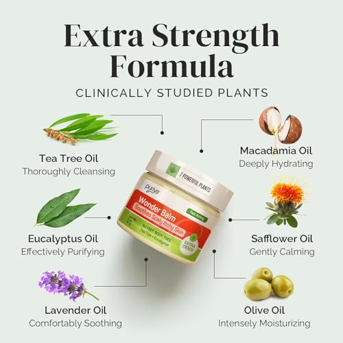 Tea Tree Oil Balm , Extra Strength, Pair Well with Jock Itch Cream, Spray, Athletes Foot Puriya Au supplements