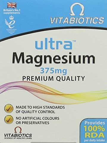 Vitabiotics Ultra Magnesium Tablets, Pack of 60 Vitabiotics Ultra Au supplements