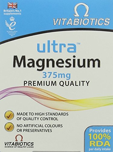 Vitabiotics Ultra Magnesium Tablets, Pack of 60 Vitabiotics Ultra Au supplements