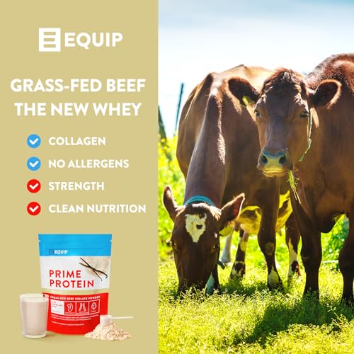 Equip Foods Prime Protein - Grass Fed Beef Protein Powder Isolate - Gluten Free Carnivore Equip Au supplements