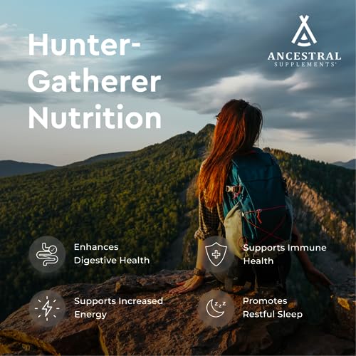 Ancestral Supplements Greens Powder Capsules, Organic Superfood Ancestral Supplements Au supplements