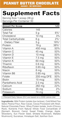MTN OPS Ammo Protein Powder Meal Replacement Shake for Lean Muscle Building MTN OPS Au supplements