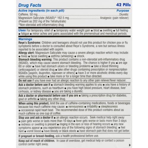 Diurex Water Pills, 42 ct Diurex Au supplements