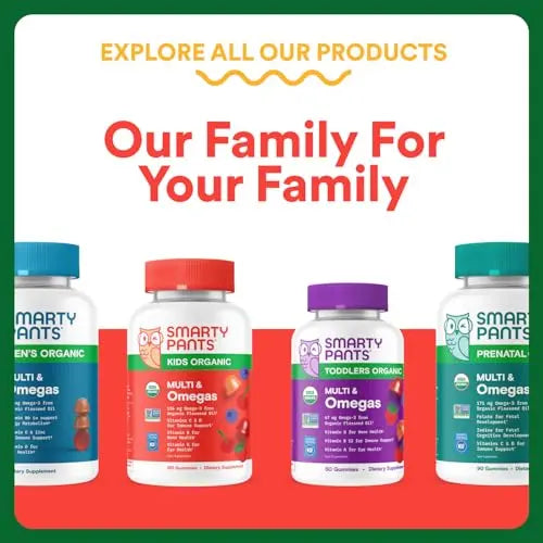 SmartyPants Kids Multivitamin & Fiber Gummies: Prebiotic Fiber to Support Kids Digestion with Vitamin D3, C, Vitamin B12, B6, A, Zinc SmartyPants Au supplements