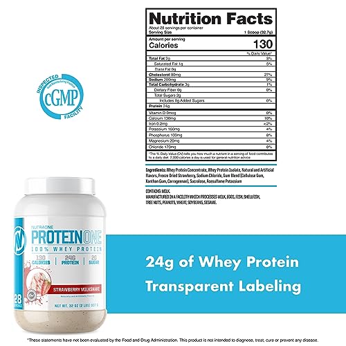 NutraOne ProteinOne Whey Protein Promote Recovery and Build Muscle with a Protein NutraOne Au supplements