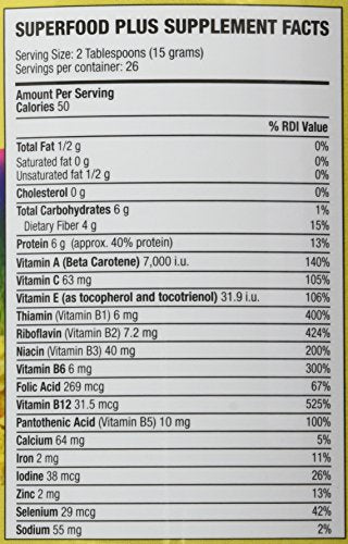 Dr. Schulze’s | SuperFood Plus | Vitamin & Mineral Herbal Concentrate | Dietary Supplement Dr. Schulze's Au supplements
