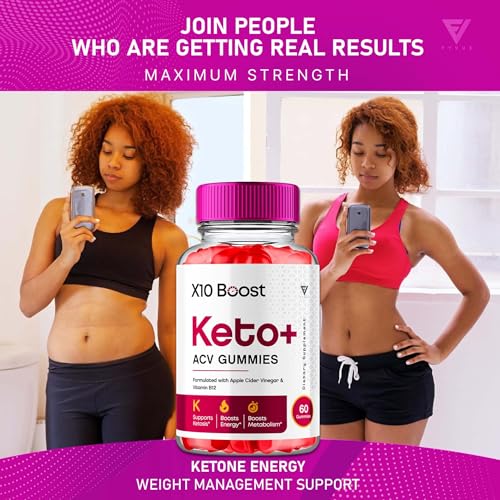 (2 Pack) X10 Boost Keto ACV Gummies, X10 Keto Boost Gummies Advanced Weight Loss Fyvus Au supplements