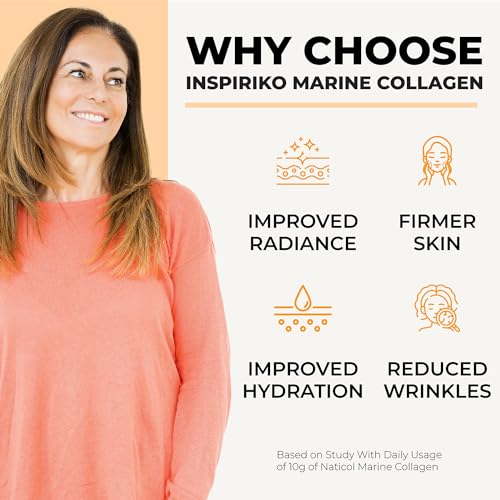 Marine Collagen Powder for Women - Marine Collagen with Hyaluronic Acid, Vitamin C Inspiriko Au supplements