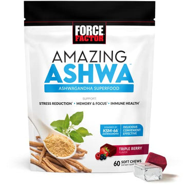 Force Factor Amazing Ashwa for Stress Relief, Memory, Focus, and Immune Support Health Force Factor Au supplements